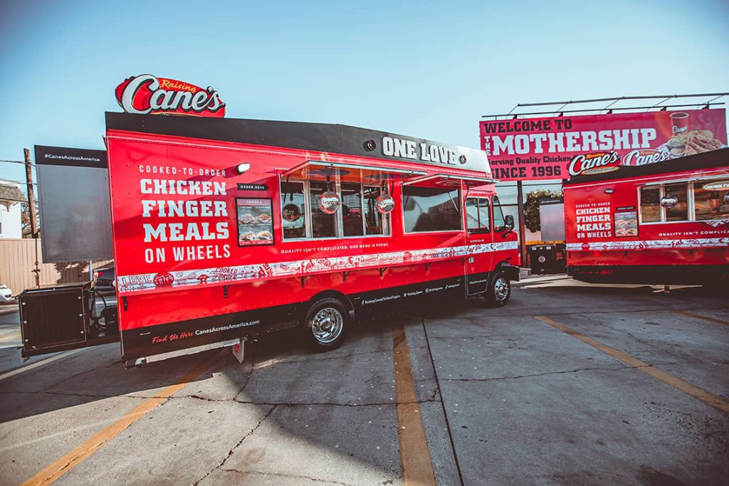 Raising Canes Food Truck 1 Cruising Kitchens