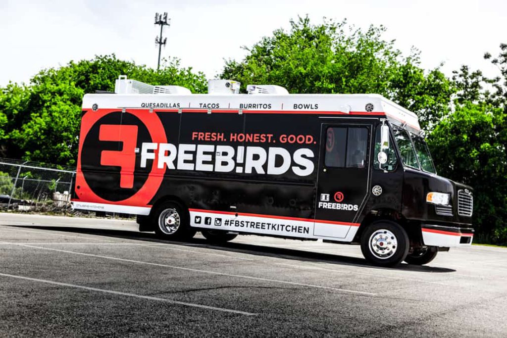 Freebirds Food Truck - Cruising Kitchens