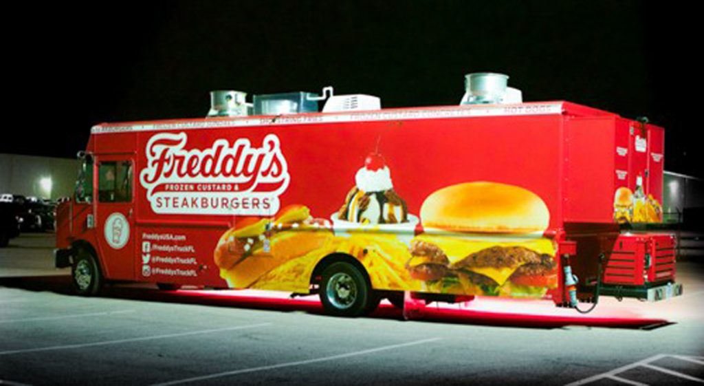 Freddy’s Frozen Custard & Steakburgers Food Truck Cruising Kitchens