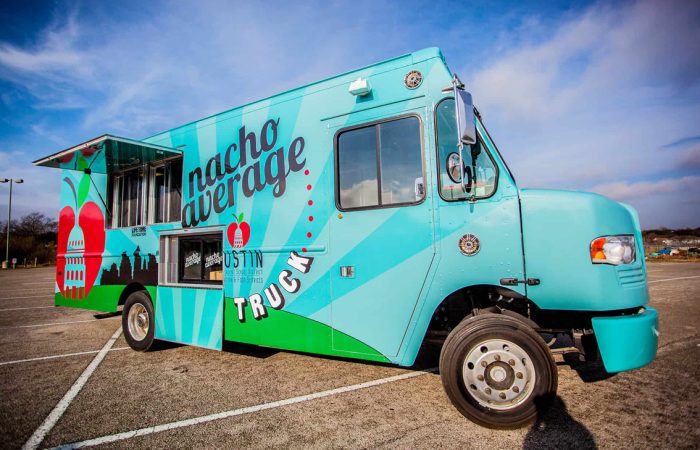 The Nacho Average Food Truck (AISD), a custom build from Cruising Kitchens, is perfect for high volume, efficient workflow. This truck is outfitted with top tier equipment and can be customized in any way to suit your business' needs.