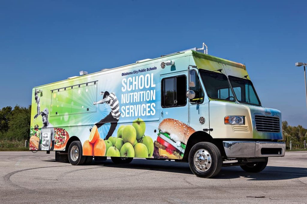 OKC Public Schools Nutrition Food Truck Cruising Kitchens