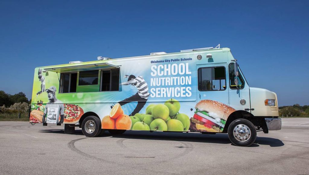 OKC Public Schools Nutrition Food Truck - Cruising Kitchens