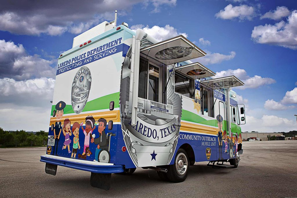 Laredo Police Department Food Truck - Cruising Kitchens