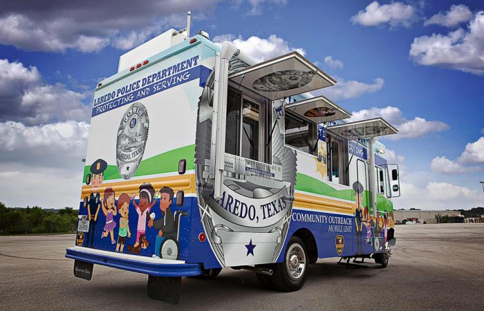 The Laredo Police Department Ice Cream Food Truck 1