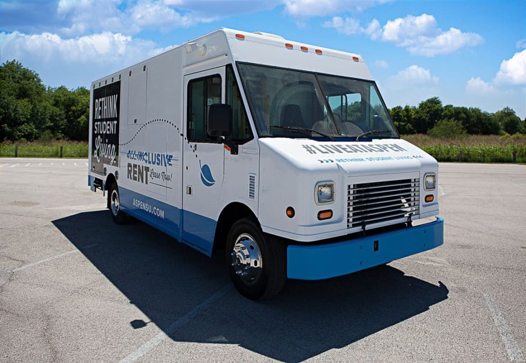 Aspen Heights Mobile Office Truck - Cruising Kitchens