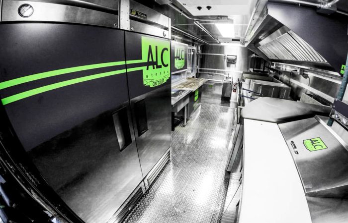 ALC Steaks On Tour Food Truck #2 is a custom-built food truck offering delicious steak dishes in a variety of cities. From traditional steak sandwiches to specialty Angus steaks, this truck has something for everyone. The design of the interior leaves enough room for a small staff to be highly efficient. Entrepreneurs are guaranteed to get a roi due to low overhead and high volume capabilities.