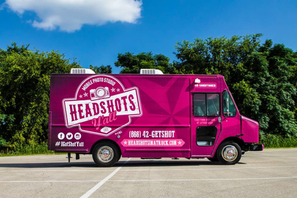 Headshots Y’all Mobile Office Truck - Cruising Kitchens