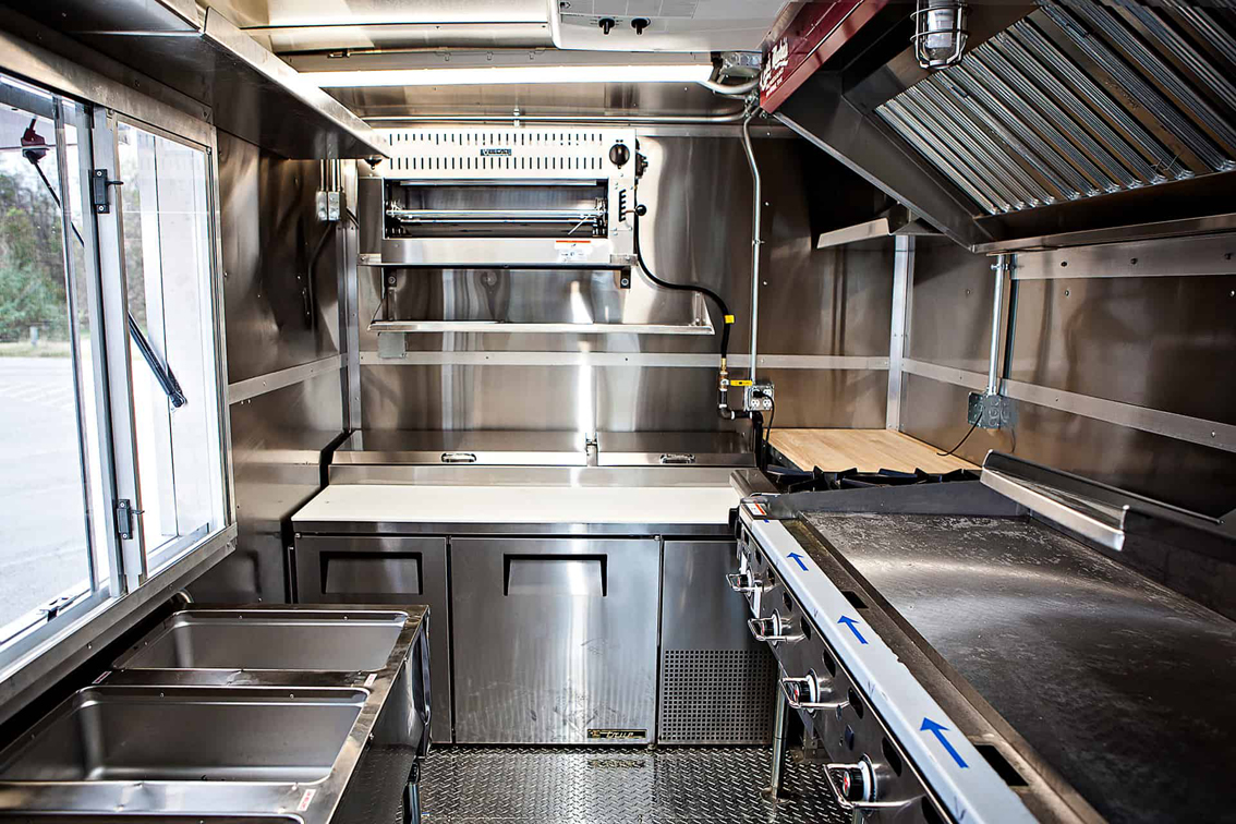 Chris Madrids Food Truck Interior built by Cruising