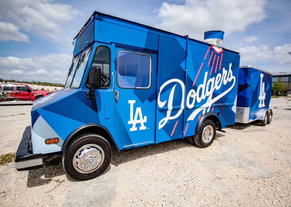 LA Dodgers Food Truck - Cruising Kitchens