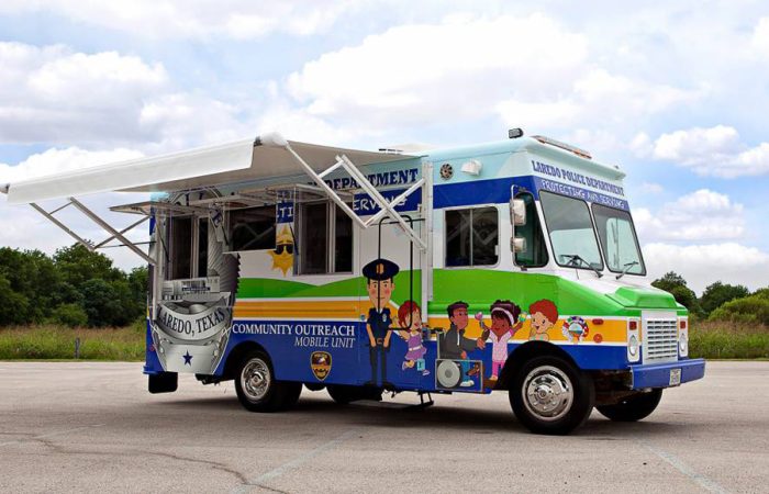 The Laredo Police Department Ice Cream Food Truck 2