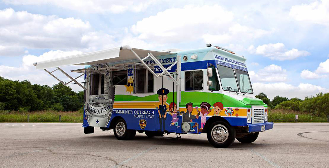 The Laredo Police Department Ice Cream Food Truck 2