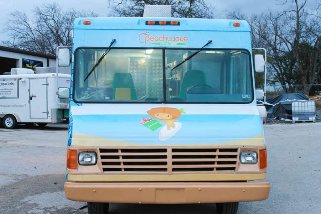Peachwave Frozen Yogurt Food Truck Cruising Kitchens