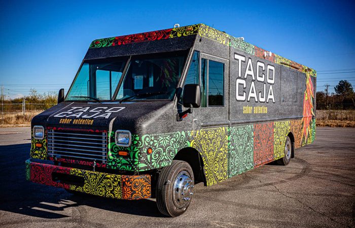 The Brookfield Zoo Taco Truck is a custom built food truck by Cruising Kitchens, perfect for your taco business. This food truck features authentic street tacos and state of the art equipment, like flat griddle stove tops and refrigerated prep tables. Get a free quote today to customize your own taco truck!