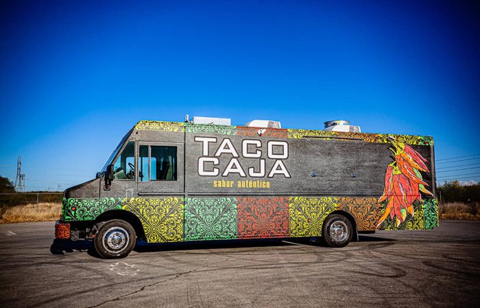 The Brookfield Zoo Taco Truck is a custom built food truck by Cruising Kitchens for the Brookfield Zoo in Illinois. This food truck features authentic street tacos and utilizes state of the art equipment, like flat griddle stove tops and refrigerated prep tables. Customize your own food truck utilizing this layout for a perfect taco truck with add-ons to suit your business.