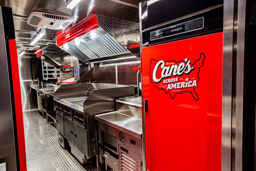 Raising Cane’s Food Truck 2 Cruising Kitchens