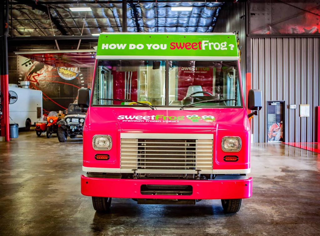 Sweet Frog Frozen Yogurt Food Truck Cruising Kitchens