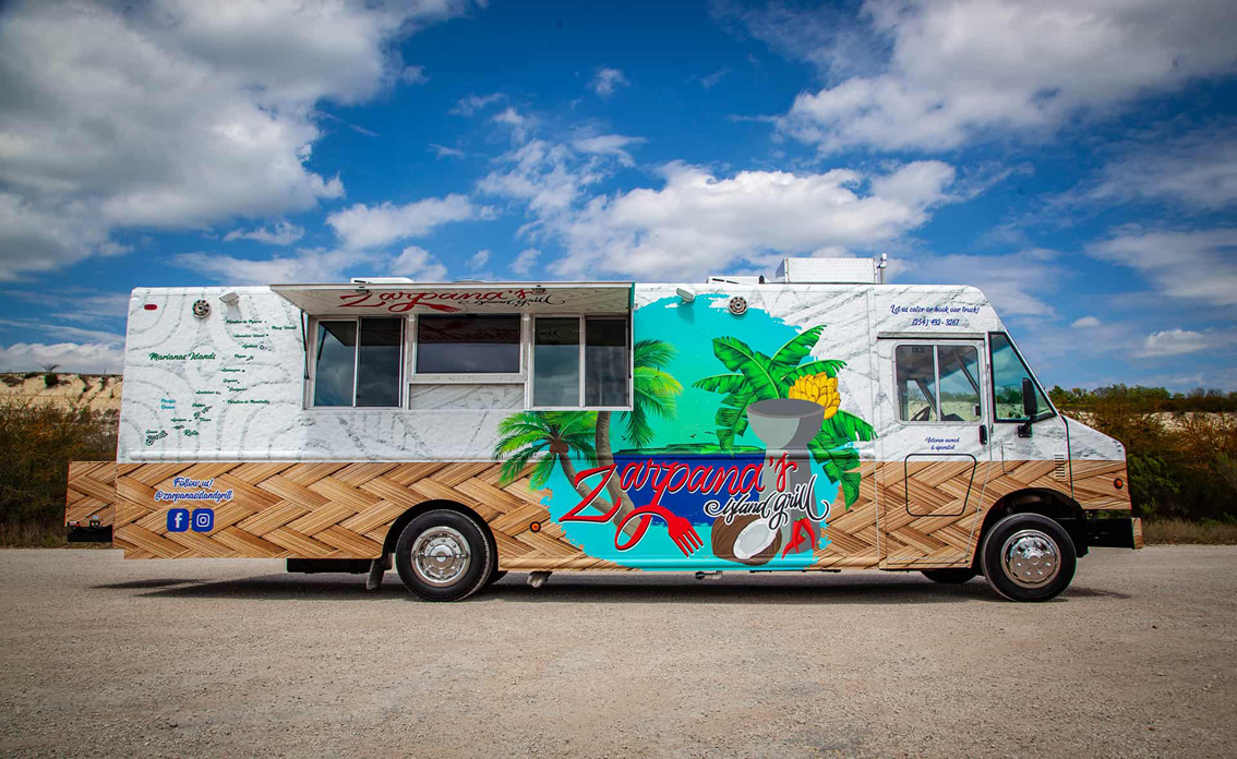 Zarpana's Island Grill Food Truck Mobile Kitchen Built By Cruising Kitchens