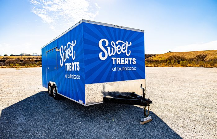 This affordable food trailer is perfect for starting your own mobile business. Featuring a sleek exterior wrap and high quality interior, this model is easy to customize to your specifications. Start developing your mobile asset today with Cruising Kitchens.