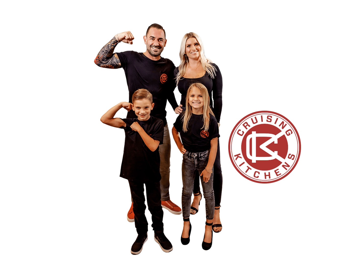 For Without Family I Am Nothing Graphic for Cruising Kitchens with Cameron Davies Kaycee Davies Food Truck Builder Mobile Kitchen Fabricator