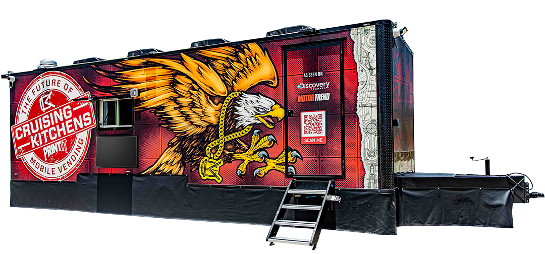 Cruising Kitchens builds custom mobile food trailers for your business. We make it easy to get into the food truck industry with our one-stop shop for all your trailer needs.