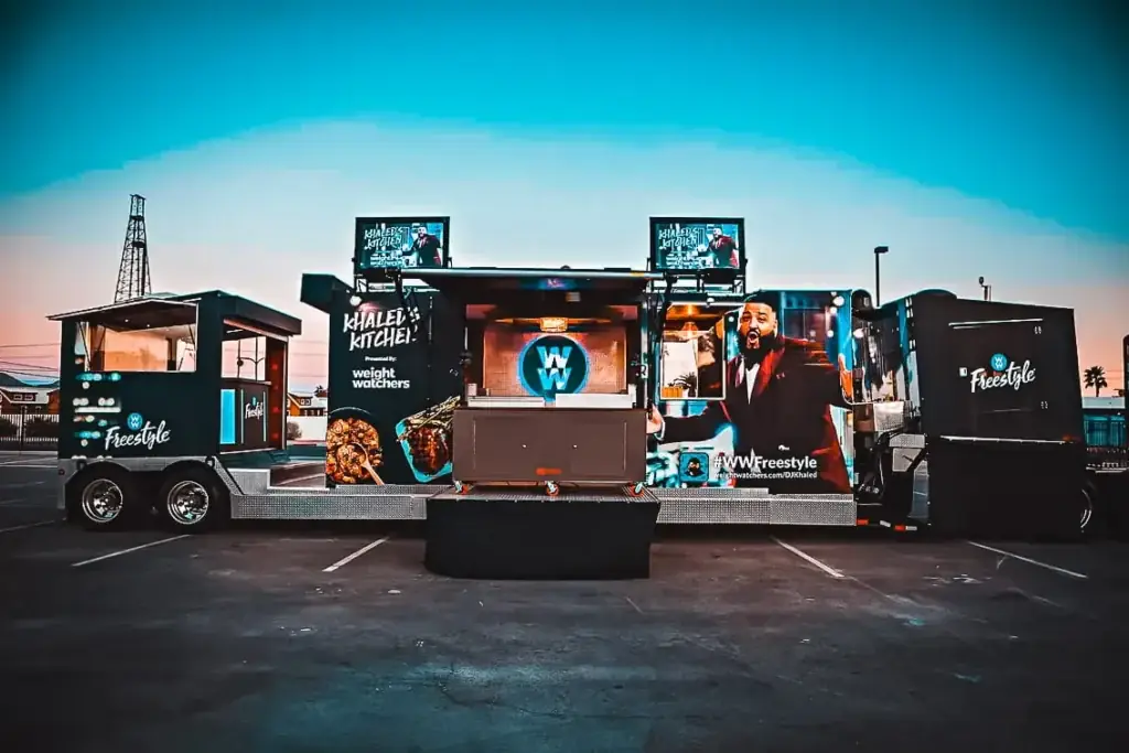 Weight Watchers Activation Semi Trailer