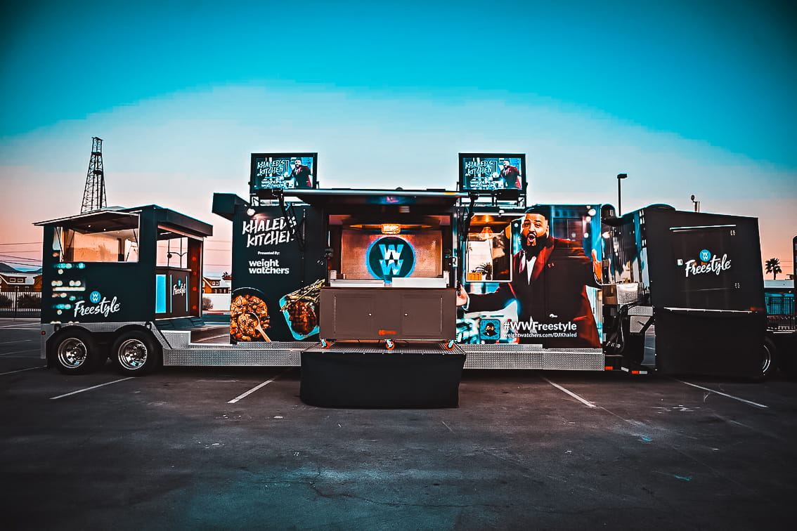 Weight Watchers Activation Semi Trailer