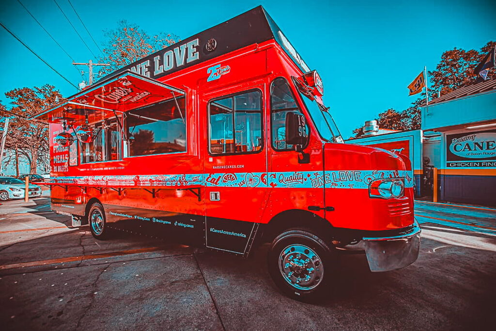 Raising Canes Food Truck
